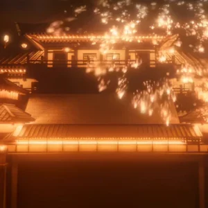 火树银花A display of fireworks and a sea of lanterns(Anchor development)